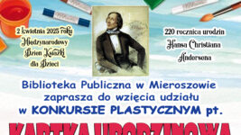 Konkurs Plastyczny “Kartka Urodzinowa dla H. Ch. Andersena”