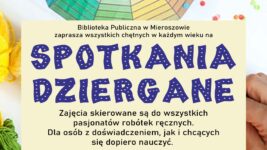 Spotkania Dziergane – zmiana terminu zajęć